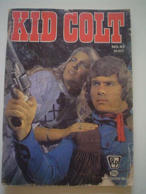 Kid Colt no 45 picture book photobook fotoboek fotoverhaal