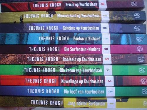 Keurboslaan reeks nommers 1-10 splinternuut