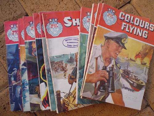 War at Sea Picture Library no 25-36 consecutive