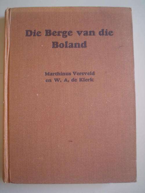 Berge van die Boland - Versfeld