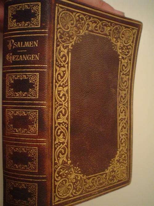 1881 Staten Generaal Psalm en Gezangen boek in volleer mooi toestand