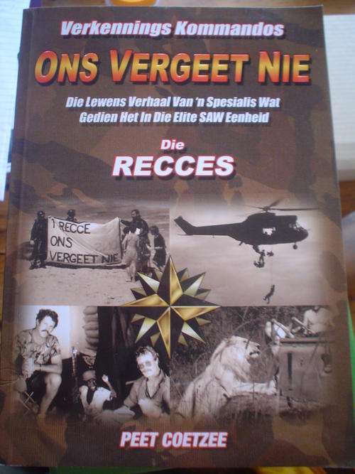 Ons vergeet nie: Die Recces - Peet Coetzee