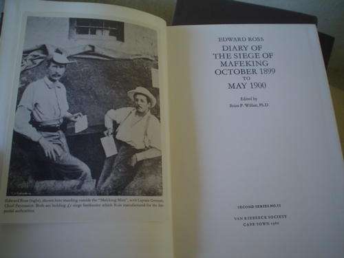 Dairy of the Siege of Mafeking October 1899 to May 1900 - Ross