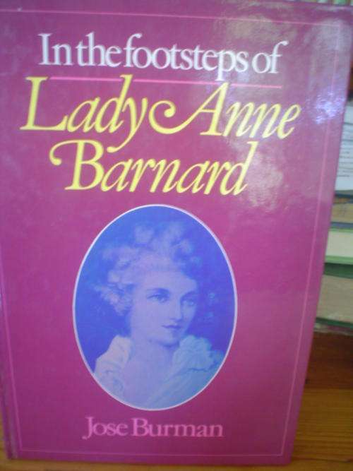 In the footsteps of Lady Anne Barnard - Burman