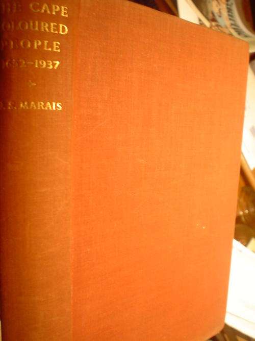 The Cape Coloured People - Marais