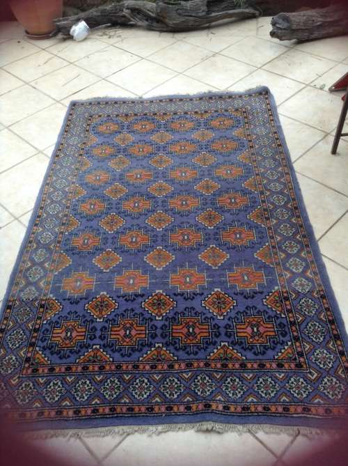 Persian blue Bokhara  real unusual