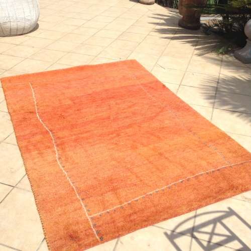 Red with oranges Gabbeh Persian