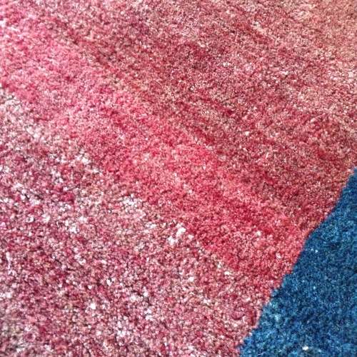 Maroon with pinkish tones blue boarder Gabbeh sholly Persian