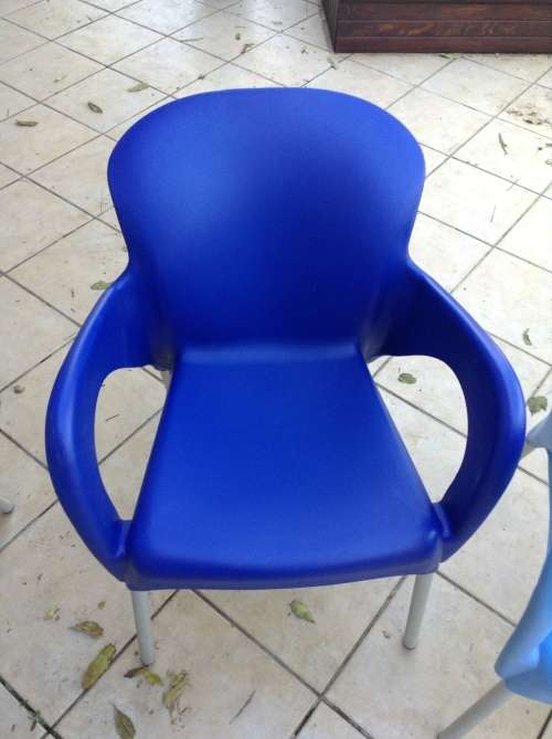 colorful plastic outdoor chairs