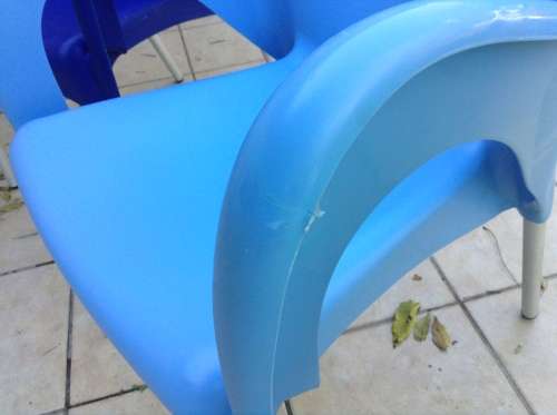 colorful plastic outdoor chairs