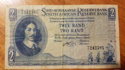 Lot of South-African Bank Notes Various