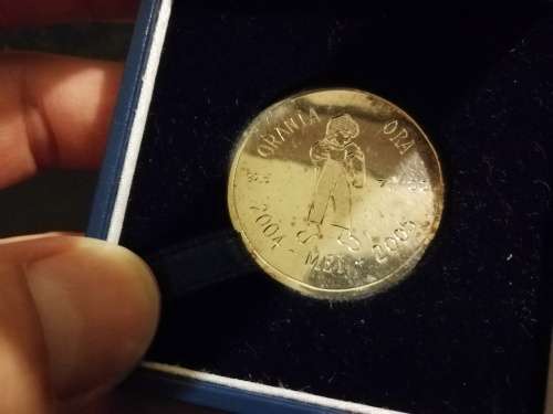 Limited Silver Coin Orania State - Ora currency commemorative  - Limited Handmade