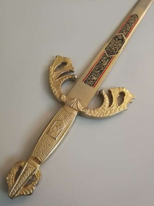 Unique Artol Spanish Toledo Short Sword Blacksmith or Collector item