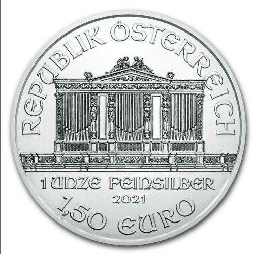 1 oz Silver Philharmonic 999 Fine Silver