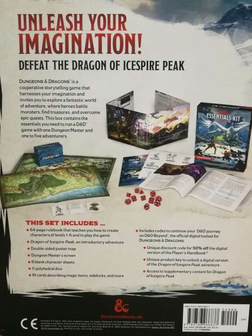 Dungeons and Dragons Essential Kit - FREE DELIVERY