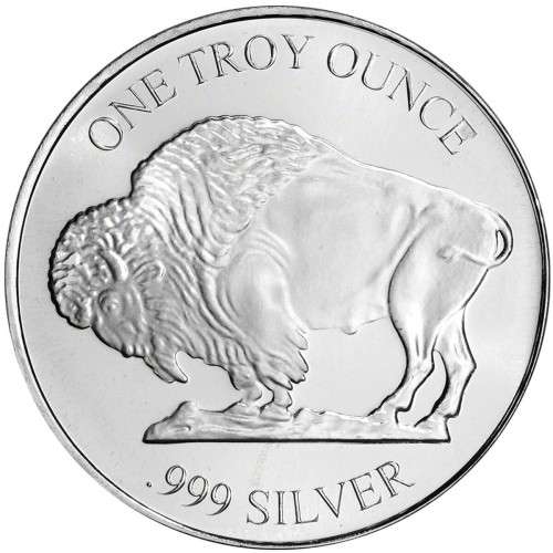 1oz 1 Troy Ounce American Silver Buffalo 999 Fine Silver Bullion Coin