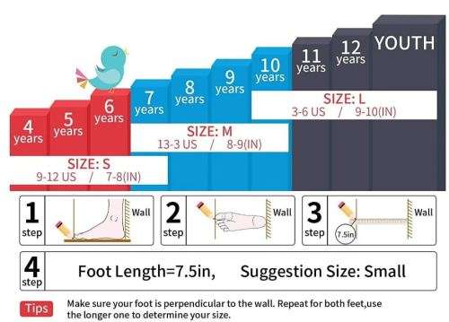 Roller Skates Adjustable 4 Size RollerSkates