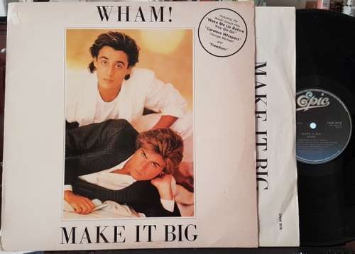 WHAM! Make It Big (LP) SA Press 1984 Wake Me Up Before You Go Go