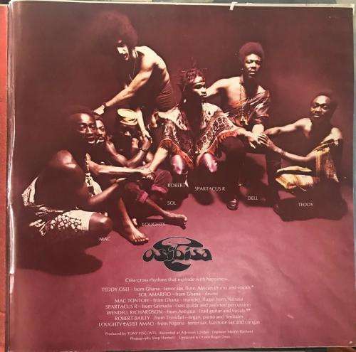 OSIBISA - Osibisa (1971) LP - SA Press Vinyl EX+