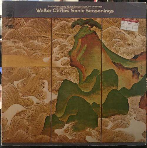 WALTER CARLOS - Sonic Seasonings (1972) DOUBLE LP UK CBS