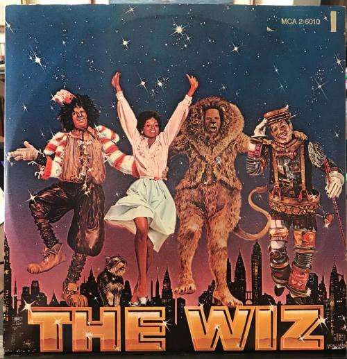 MICHAEL JACKSON DIANA ROSS + OTHERS ~ THE WIZ ~ (DOUBLE LP) 1978 STELLAR MUSICIANS USA PRESS