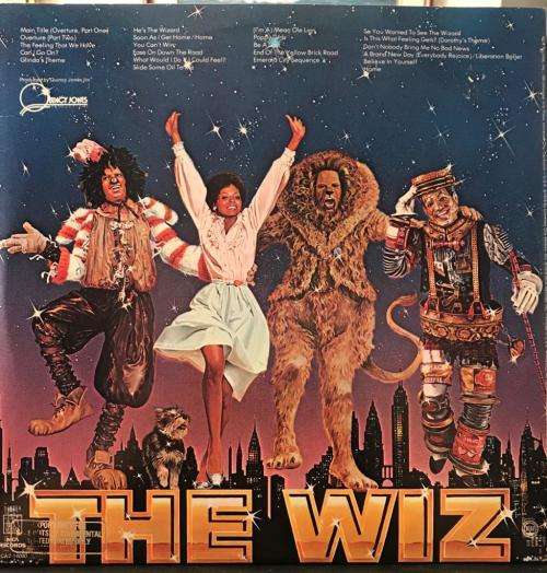 MICHAEL JACKSON DIANA ROSS + OTHERS ~ THE WIZ ~ (DOUBLE LP) 1978 STELLAR MUSICIANS USA PRESS