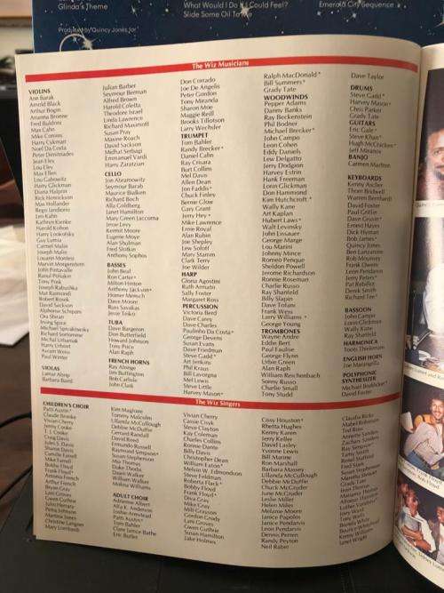 MICHAEL JACKSON DIANA ROSS + OTHERS ~ THE WIZ ~ (DOUBLE LP) 1978 STELLAR MUSICIANS USA PRESS