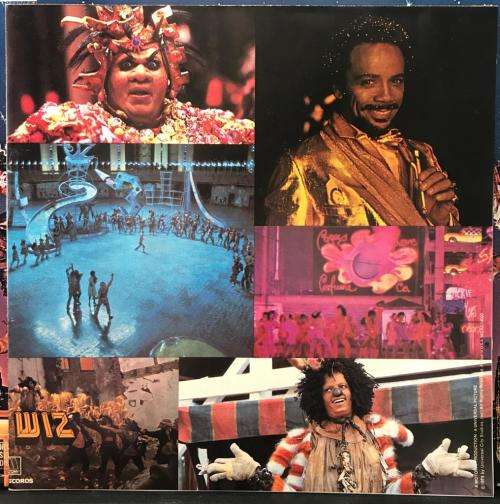 MICHAEL JACKSON DIANA ROSS + OTHERS ~ THE WIZ ~ (DOUBLE LP) 1978 STELLAR MUSICIANS USA PRESS