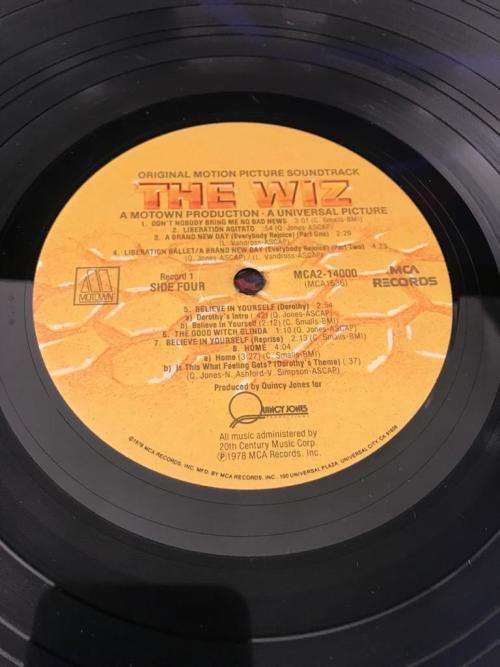 MICHAEL JACKSON DIANA ROSS + OTHERS ~ THE WIZ ~ (DOUBLE LP) 1978 STELLAR MUSICIANS USA PRESS