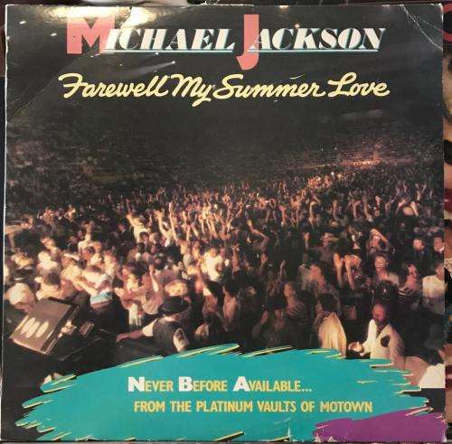 MICHAEL JACKSON ~ Farewell My Summer Love (LP) SA Press 1984 Motown LABEL NM