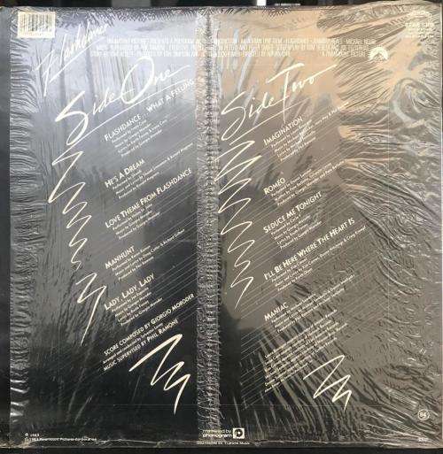 FLASHDANCE OST - 1983 Various Artists Irene Cara (LP) SA Press Casablanca STAR5308