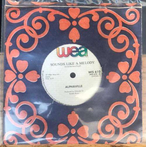 ALPHAVILLE - SOUNDS LIKE A MELODY [7 SINGLE EP 45]  (1984) SA Press EX+ WEA WIS 610