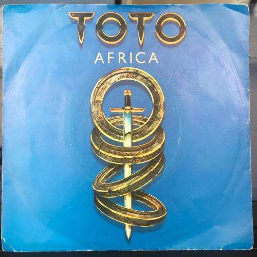 TOTO - AFRICA [7 SINGLE EP 45]  (1982) UK Press EX CBS A2510