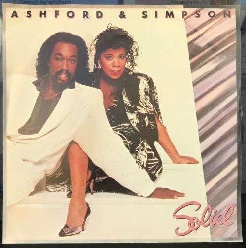 ASHFORD and SIMPSON - SOLID (SINGLE 45RPM) 1984 SA PRESSING CAPITOL