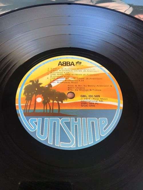 ABBA ~ THE ALBUM (LP) SUNSHINE LABEL SA PRESS 1977 EX