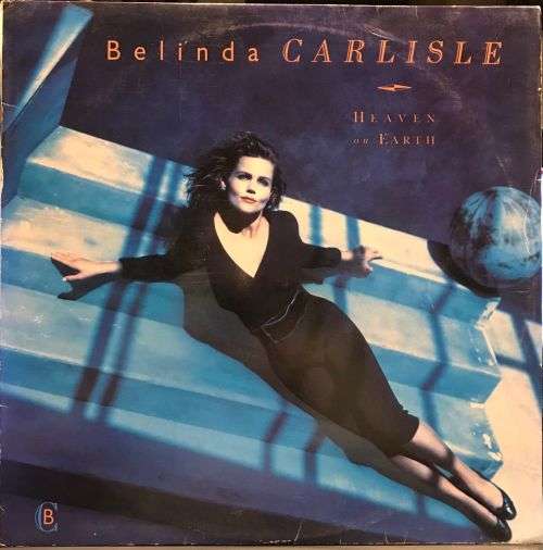 BELINDA CARLISLE - NM COPY - HEAVEN ON EARTH (LP) VIRGIN LABEL SA PRESS