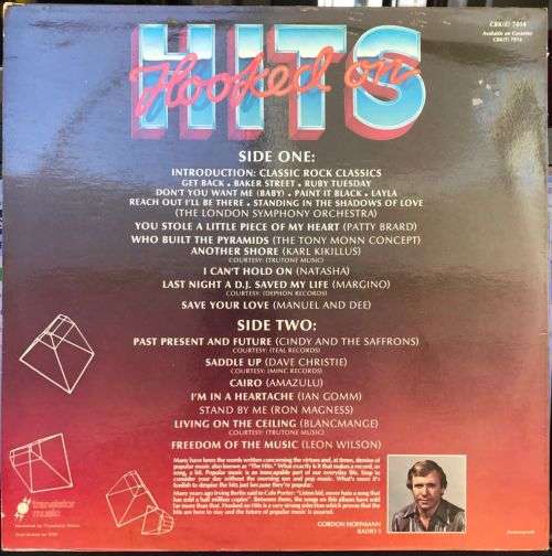 HOOKED ON HITS VOL 1 - Various Original Artists (LP) 1983 - Transistor Label SA Press