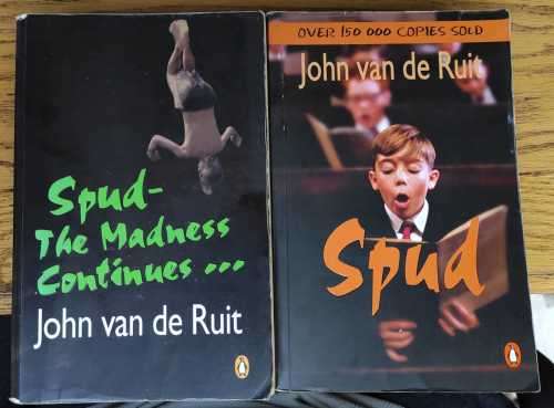 JOHN VAN DE RUIT - SPUD + SPUD The Madness Continues (2 books) 2005 + 2007