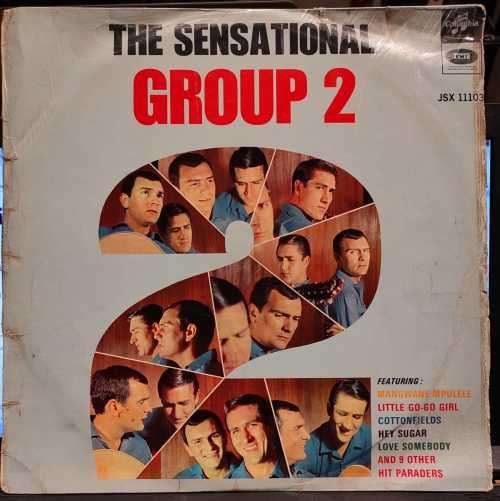 GROEP 2 GROUP 2 - THE SENSATIONAL GROUP 2 (LP) 1970? SA PRESS