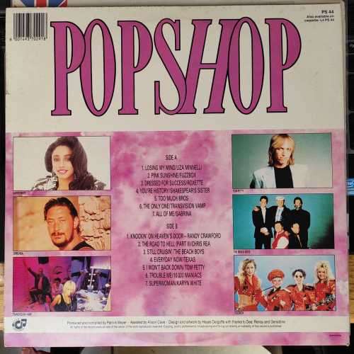 POP SHOP 44 ~ Various Original Artists (LP) SA PRESS 1989 VG+