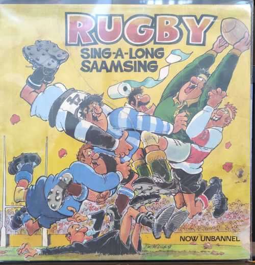 RUGBY SING-A-LONG SAAMSING - Various Original Artists / Rugby Favourites (LP) SA PRESS 1985