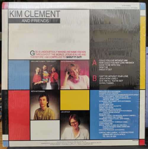 KIM CLEMENT - KIM CLEMENT AND FRIENDS (LP) SA PRESS 1984 EX+