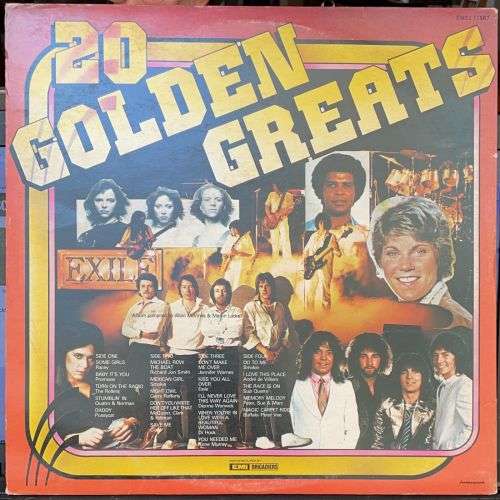 20 GOLDEN GREATS - Various Original Artists (LP) SA Press