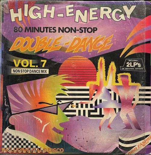 HIGH-ENERGY 80 MINUTES NON-STOP VOL.7 ITALO DISCO (LP) SA 1987 - VG+/EX CONDITION