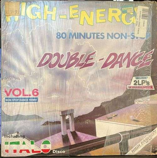 HIGH-ENERGY 80 MINUTES NON-STOP VOL.6 ITALO DISCO (LP) SA 1986 - VG+/EX CONDITION