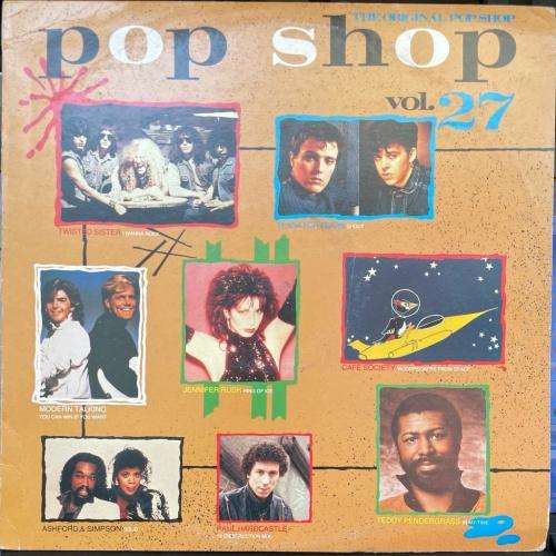 POP SHOP VOL 27 - 18 Various Original Artists (1980`S CLASSICS) (LP) SA 1985 VG+