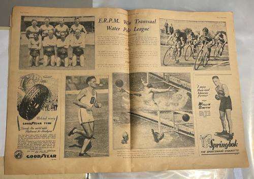 1947 SPORTS EXPRESS TABLOID NEWSPAPER - Original Edition From 26 Feb 1947 Complete