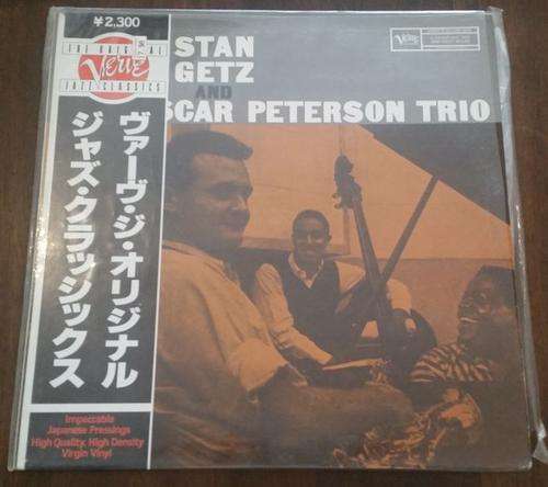NM ~ OSCAR PETERSON TRIO + STAN GETZ ~1981 Japanese Pressings ~ Verve Jazz Classics