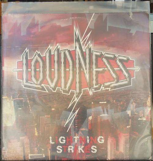 LOUDNESS ~ Lightning Strikes (1986) (LP) Japanese Heavy Metal EX/VG+ ATCO USA PRESS