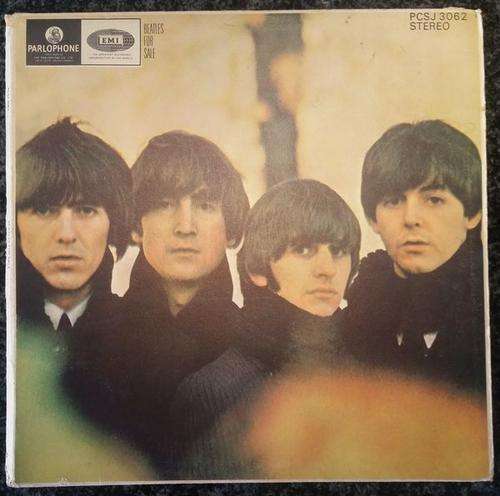 THE BEATLES ~ Beatles For Sale (RARE ORIGINAL MATT GATEFOLD PCSJ 3062) (LP) SA Press PARLOPHONE